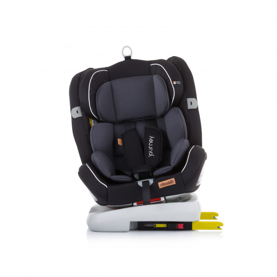 Κάθισμα αυτοκινήτου 360 ISO Journey 0-36 kg, άσφαλτος Chipolino 257227 7
