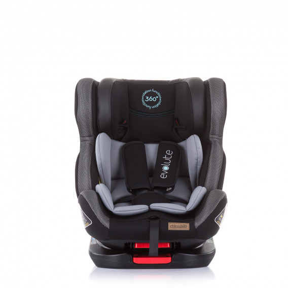 Κάθισμα αυτοκινήτου 360 ISO Evolute 0-36 kg, άσφαλτος Chipolino 257278 2