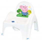 Παιδικό γιογιό - καρέκλα Peppa Pig, λευκό Chipolino 257373 