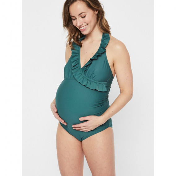 Ολόσωμο μαγιό εγκυμοσύνης, πράσινο Mamalicious 25752 4