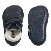 Δερμάτινα παπούτσια με τύπωμα με αστέρι για μωρά, μπλε ναυτικό Chicco 257636 3