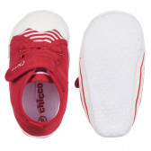 Tύπου πάνινα παπούτσια, σε κόκκινο χρώμα Chicco 257646 3