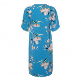 Φόρεμα για έγκυες με floral σχέδιο, μπλε Mamalicious 25766 2