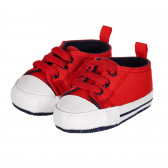 Πάνινα παπούτσια για μωρά, κόκκινα Chicco 257689 