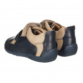 Παπούτσια με μπεζ λεπτομέρειες, σε μπλε ναυτικό χρώμα Chicco 257875 2