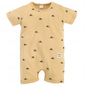 Βαμβακερή καλοκαιρινή φόρμα για μωρό, κίτρινη Pinokio 258005 