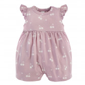 Βαμβακερή καλοκαιρινή φόρμα για μωρό, ροζ Pinokio 258029 