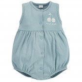 Βαμβακερή κοντή φόρμα για μωρό, μπλε Pinokio 258032 