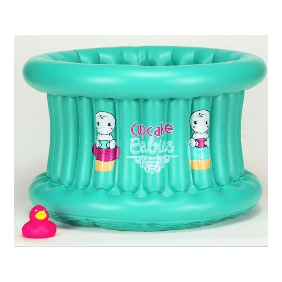 Φουσκωτή μπανιέρα Cupcake, σε πράσινο χρώμα Cupcake babies 25883 
