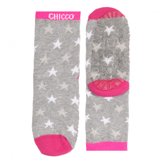 Κάλτσες με εκτύπωση αστέρια, γκρι Chicco 258901 
