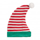 Βελούδινη χριστουγεννιάτικη φορεσιά για ένα μωρό με κόκκινο και πράσινο χρώμα Chicco 259081 6