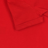 Βαμβακερό μπλουζάκι με τύπωμα τιγρέ, κόκκινο Acar 259355 4