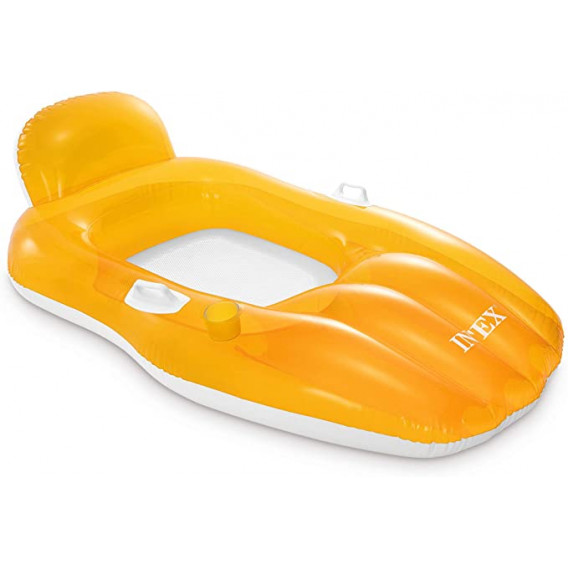 Φουσκωτό σκάφος με πλάτη, πορτοκαλί Intex 259896 