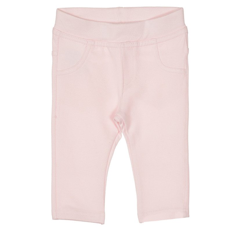 Βαμβακερό παιδικό παντελόνι, ροζ  260260