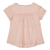 Μπλουζάκι με επιγραφή και παγιέτες, ροζ Sisley 260433 4
