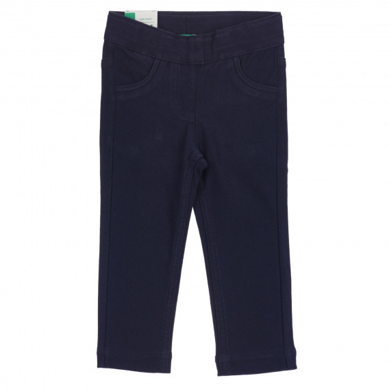 Παιδικό παντελόνι, μπλε ναυτικό Benetton 260780 