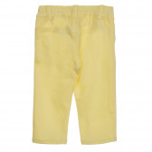 Παιδικό παντελόνι, κίτρινο Benetton 260850 4