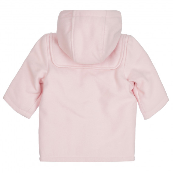 Παιδικό παλτό, ροζ Benetton 260915 4