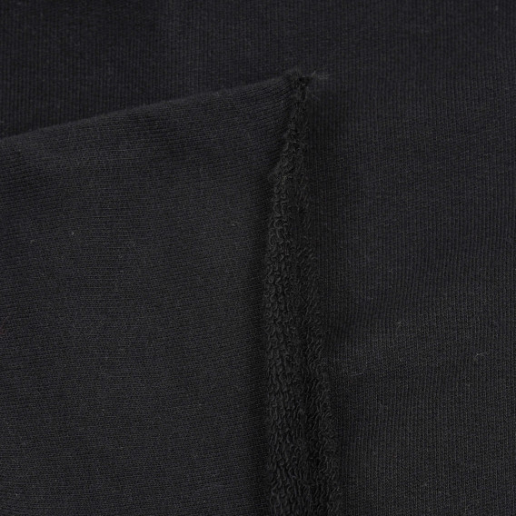 Βαμβακερό αθλητικό παντελόνι, μαύρο Benetton 260959 3