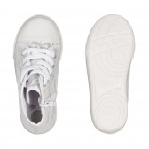 Αθλητικά παπούτσια με δαντέλα, λευκά Chicco 261173 3
