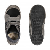 Παπούτσια με μαύρες λεπτομέρειες, γκρι Chicco 261192 3