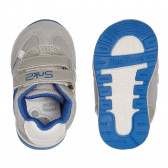 Πάνινα παπούτσια με μπλε τόνους, γκρι Chicco 261207 3