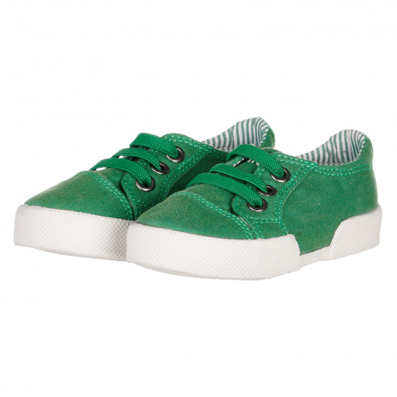 Πάνινα παπούτσια, πράσινο Chicco 261209 