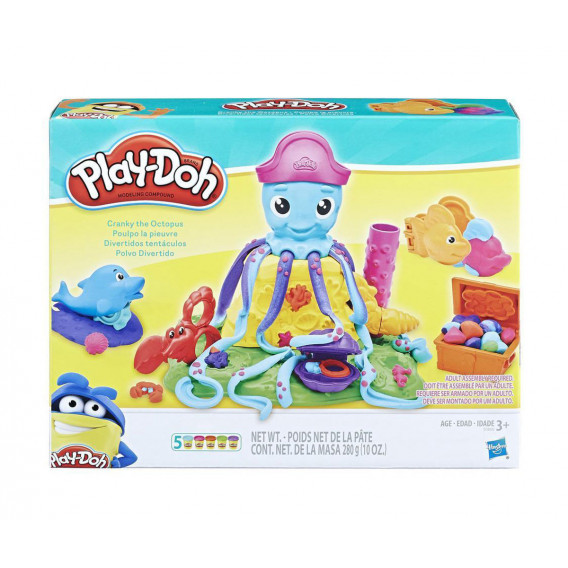 Παίξτε Doh Cranky Octopus Modeling Hasbro 2622 