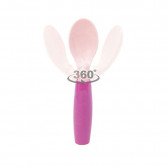 Κουτάλι με περιστρεφόμενη άκρη 360 °, ροζ Mycey 262905 3