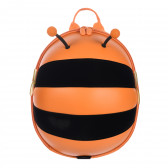 Παιδικό σακίδιο σε σχήμα μέλισσας και πορτοκαλί χρώμα Supercute 263796 