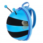 Παιδικό σακίδιο σε μπλε χρώμα, με σχήμα μέλισσας  Supercute 263801 4