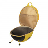 Παιδικό σακίδιο σε κίτρινο χρώμα, με σχήμα πασχαλίτσας Supercute 263843 3
