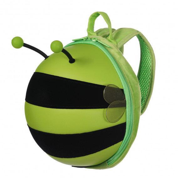 Μίνι σακίδιο με σχήμα μέλισσας και ζώνη που ασφαλίζει, σε πράσινο χρώμα Supercute 263855 2