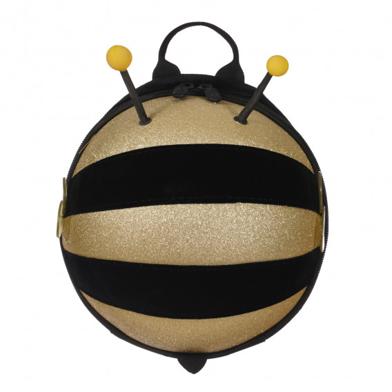 Γυαλιστερό μίνι σακίδιο- μέλισσα, με ζώνη ασφαλείας Supercute 263926 