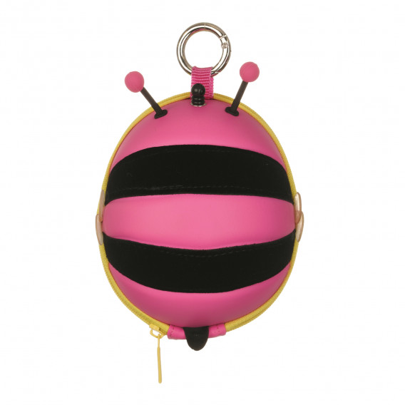 Μικρή ροζ τσάντα σε σχήμα μέλισσας ZIZITO 263973 