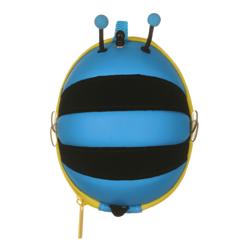 Μικρή τσάντα μπλε χρώματος σε σχήμα μέλισσας  263981