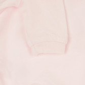Βαμβακερές φόρμες με πάπια απλικέ για μωρό, ροζ Chicco 264260 2