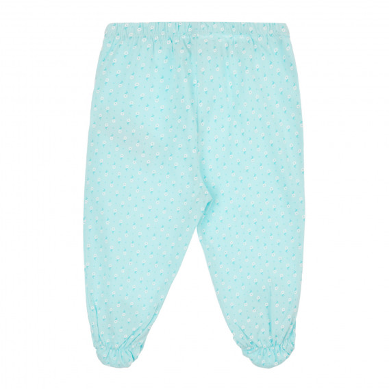 Βαμβακερές πιτζάμες με baby print, σε λευκό και μπλε χρώμα Chicco 264308 7