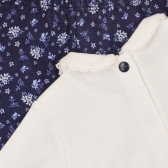 Βαμβακερό σετ μπλούζα και μποτάκια με floral print για μωρό Chicco 264373 4