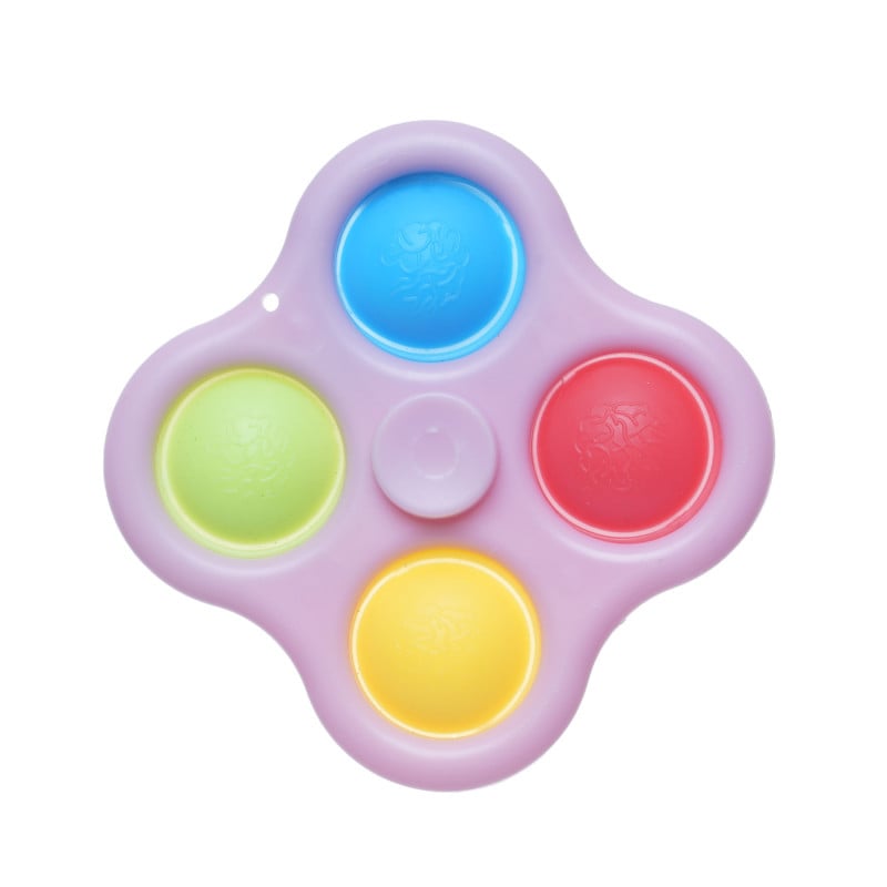 Αντι-στρες παιχνίδι Pop It, spinner, ροζ τετράγωνο  265654