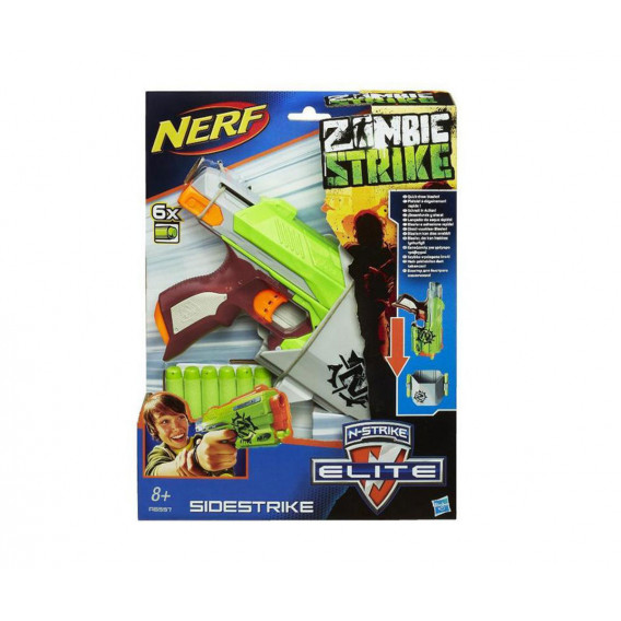 Zombie Strike Gun με 4 σφαίρες Nerf 2658 