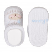 Πλεκτές κάλτσες για μωρά, γαλάζιο Chicco 266346 4
