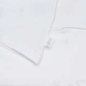 Βαμβακερό μπλουζάκι I LOVE DADDY για μωρό, λευκό Chicco 266353 3