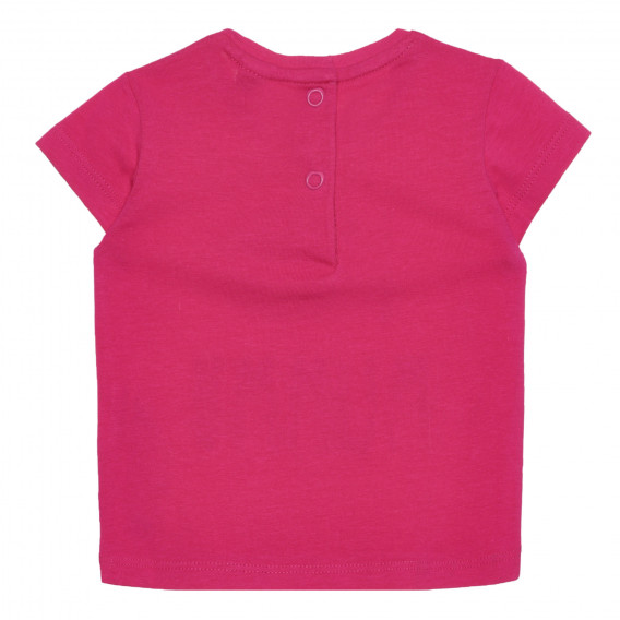 Βαμβακερό μπλουζάκι I LOVE MUMMY για μωρό, ροζ Chicco 266393 4