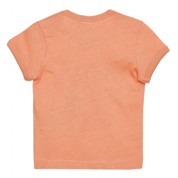 Βαμβακερό μπλουζάκι TO KOALA'S FRIENDS για μωρό, πορτοκαλί Chicco 266441 4