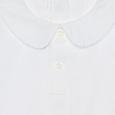 Βαμβακερό πουκάμισο φορμάκι για μωρό, λευκό Chicco 266828 2