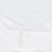 Βαμβακερό πουκάμισο φορμάκι για μωρό, λευκό Chicco 266829 3