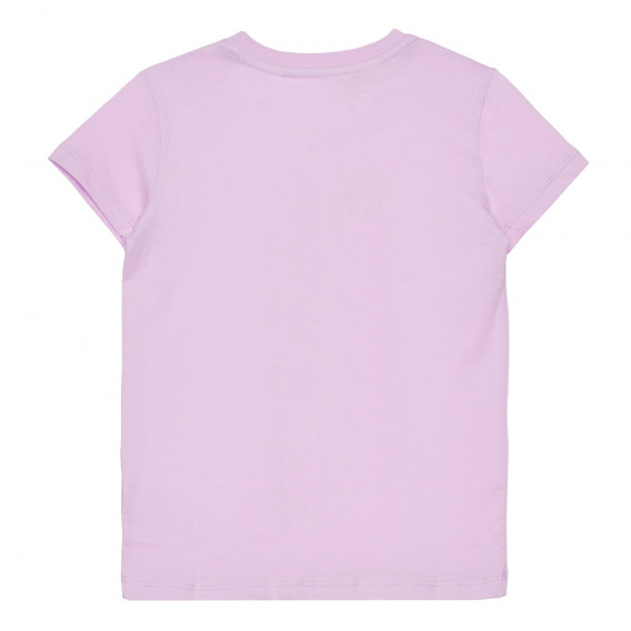 Βαμβακερό μπλουζάκι με λουλούδι, μοβ Chicco 266895 4