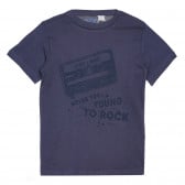 Βαμβακερό μπλουζάκι, μπλε Chicco 266920 