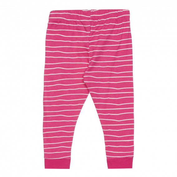 Βαμβακερές πιτζάμες WAKE UP για μωρό σε λευκό και ροζ χρώμα Chicco 266934 7